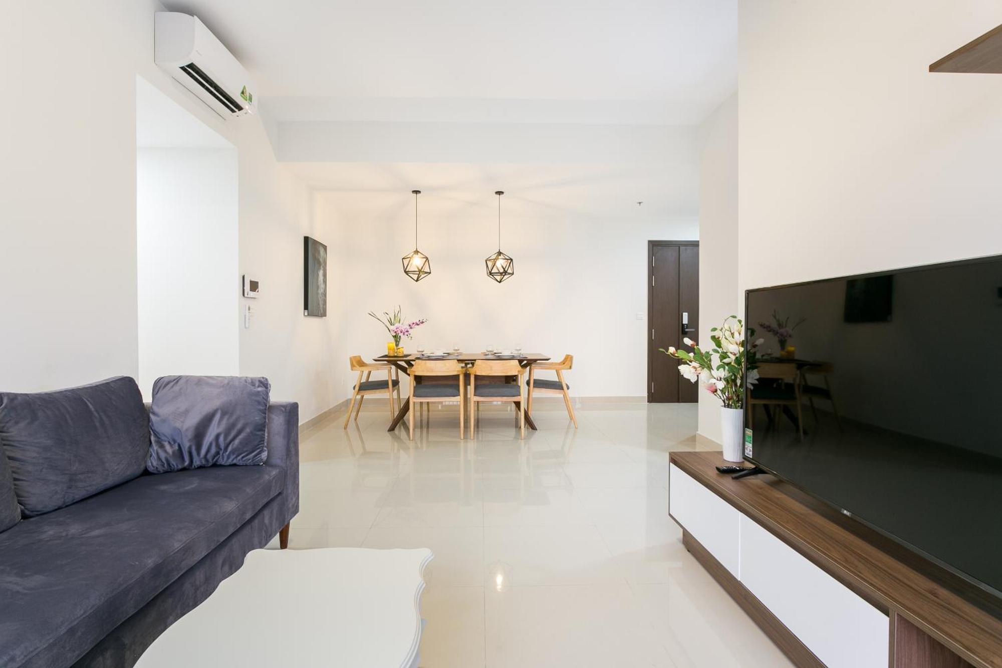 Business District Rivergate - Free Pickup & Pool Căn hộ *