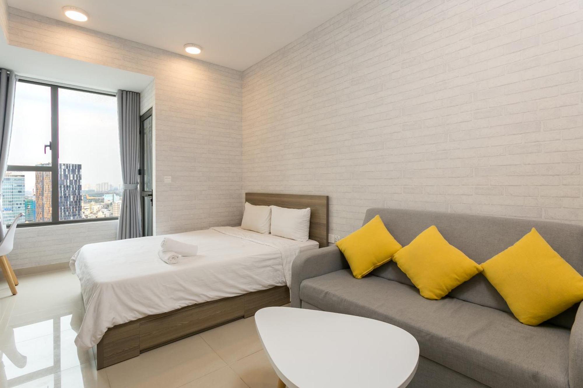 Business District Rivergate - Free Pickup & Pool Căn hộ *